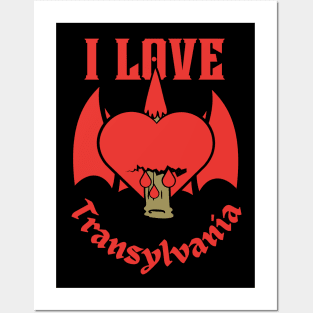 I Heart Transylvania-I Love Transylvania Posters and Art